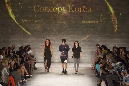 컨셉코리아, 뉴욕 패션위크서 시즌 10 개최