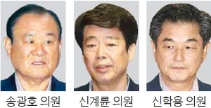 송광호·신계륜·신학용 의원 15일 기소