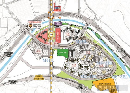 [기흥역 롯데캐슬 레이시티②입지]기흥역 초역세권…6개 블록 중 첫 분양