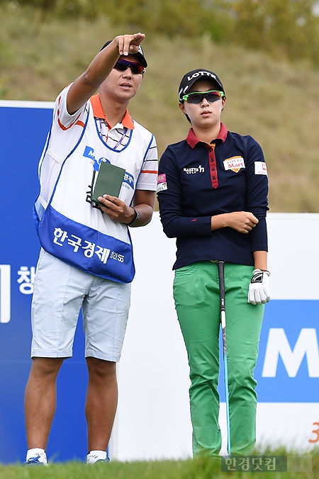 [메트라이프·한국경제 KLPGA 챔피언십] 김효주, '이번 홀은 어떻게 공략할까'