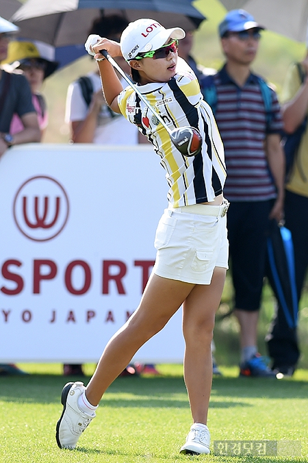 [메트라이프·한국경제 KLPGA 챔피언십] 김효주, '에비앙 챔피언의 멋진 티샷'