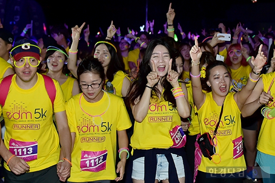 [포토] EDM 5K RUN, 유명 DJ와 함께 즐기는 마라톤 대회