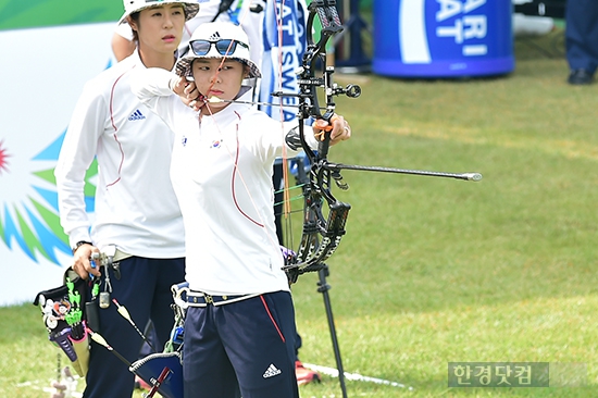 [포토] 김윤희, '金'향해 정조준