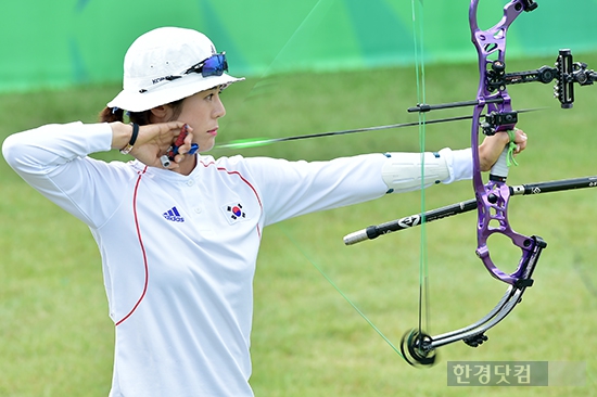 [포토] 최보민, '金'을 향해 날아간 활