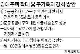 전용 85㎡ 넘는 다가구주택, '준공공임대' 등록 가능