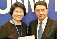 도영심 씨, UNWTO 사무총장 특사 임명