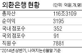 [한국 금융 도약의 50년] 91개 해외 네트워크, 이익 20% 차지