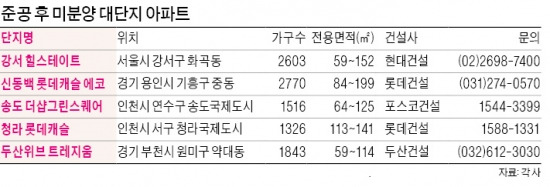 모델하우스 대신 단지·조경 '실물' 보고 집 산다…약점이 큰 매력으로 바뀐 '준공 후 미분양'