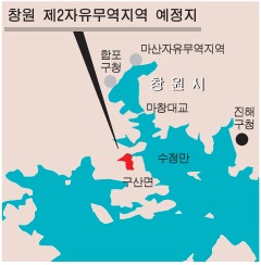 창원 구산면에 제2자유무역지역 조성