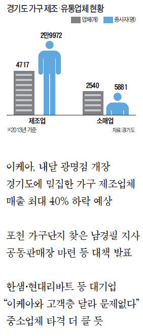 [경찰팀 리포트] 마석가구점 90곳에 손님 여섯팀 뿐…"이케아 들어오면 어쩌나"