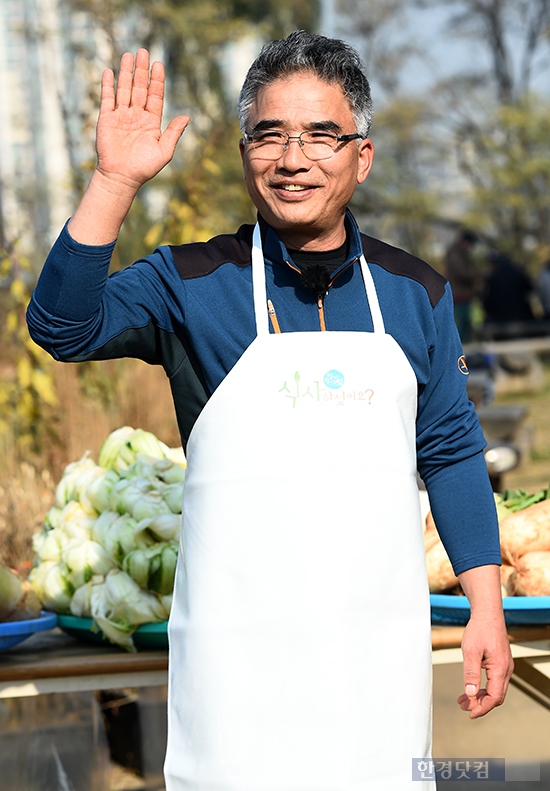 [포토] 요리 연구가 임지호, '화사한 미소 머금고'