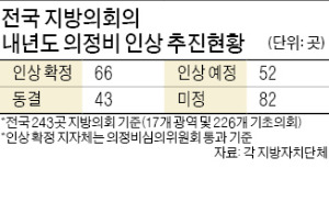 외유·비리로 얼룩진 지방의회, 3분의 2가 의정비 인상