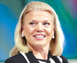 로메티 IBM CEO, 오거스타 세번째 여성회원