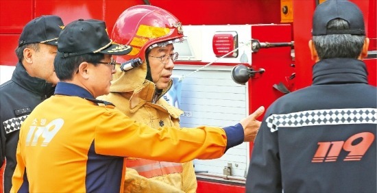 박원순 시장 "소방차 출동 땐 비켜주세요"