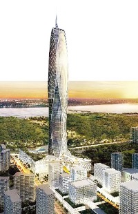 상암 130층 빌딩 다시 짓는다