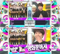 '뮤직뱅크' 규현, '광화문에서'로 1위 등극…'엠카'이어 2관왕