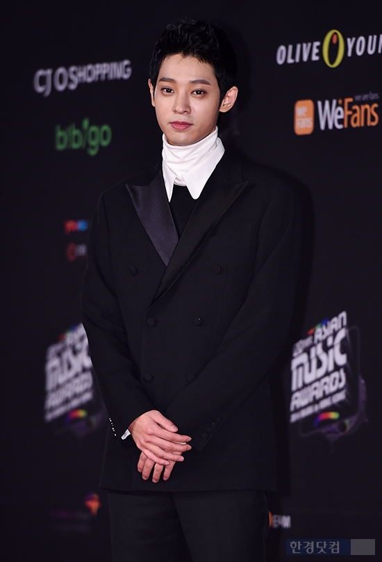 [포토] 정준영, '독특한 수트에 눈길' (2014 MAMA) 