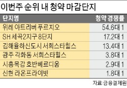 시흥·김해 1순위 마감…강추위에도 분양시장 '후끈'