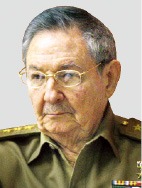 카스트로 쿠바 국가평의회 의장 "미국과 손잡았어도 공산주의체제 고수"