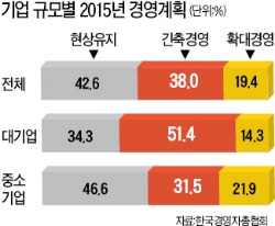 대기업 51.4% "내년 긴축경영"…"현재는 장기형 불황" 66.7%