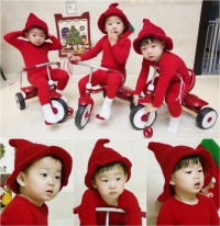 대한 민국 만세 삼둥이, 루돌프 요정 변신 '귀여운 D라인'