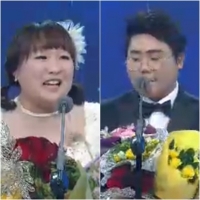 &#39;개콘&#39; 이수지 송필근, KBS 연예대상 신인상 수상