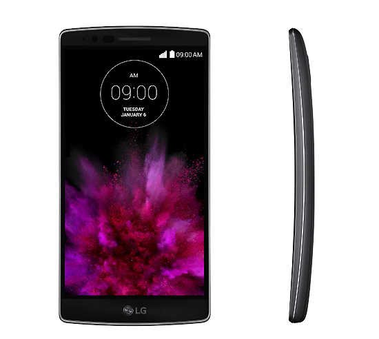 LG G플렉스2 외관.