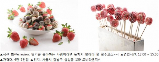 [SNS 맛 감정단] 과일의 변신은 무죄…제철 맞은 딸기 열전