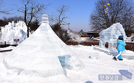 [포토] 얼음으로 만든 구석기 시대 (2015 연천 구석기 겨울여행 축제)