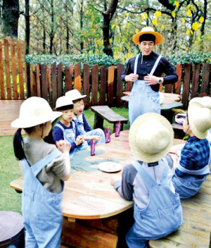 제주신라호텔이 선보이고 있는 톰 소여캠프.
 