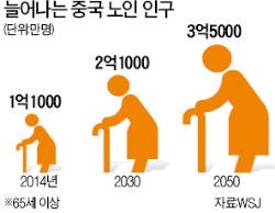 中 65세 이상 고령층 1억명…"실버마켓을 잡아라"