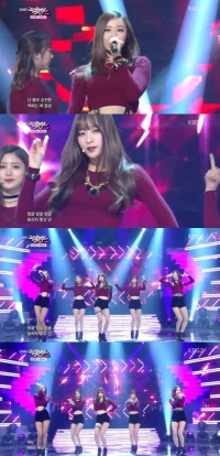 '뮤직뱅크' EXID, '위아래'로 봐도 대세 걸그룹 '군통령 예약'