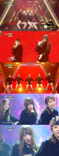 '뮤직뱅크' EXID, 역주행 끝판왕의 끝없는 질주 '1위 후보'