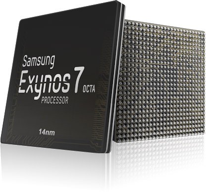 갤럭시S6에 탑재할 엑시노스 7420 AP 시리즈인 7옥타 제품.