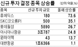 공격투자 나서니 주가도 '진격'