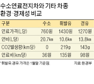 [수소차 시장, 日에 뺏길 판] 수소車 성패, 충전소 확충에 달렸는데…日 3000곳 vs 韓 23곳