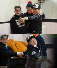 '1박 2일' 김종민, '바보 탁구왕' 등극..몸치탁구로 '1박 2일' 평정