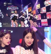 &#39;엠카운트다운&#39; 나인뮤지스 &#39;드라마&#39;, 보기만해도 피로 풀리는 인간 비타민