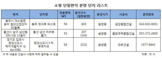 미친 전셋값, 내집 마련 소형아파트 매력적인 까닭은?