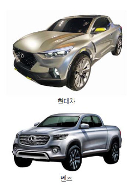 판 커지는 픽업트럭 시장…현대車·벤츠, 신차 개발 가세