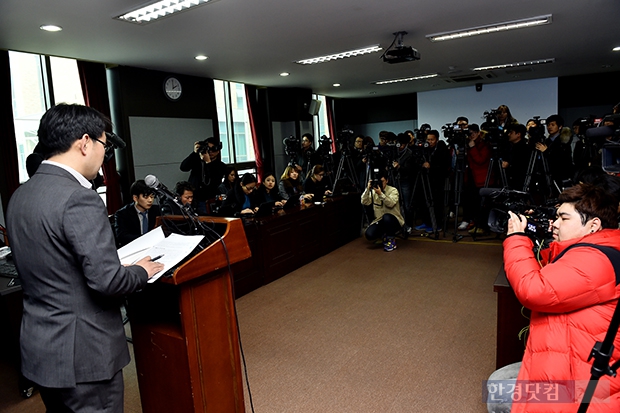 [포토] '김성민 마약 혐의' 열띤 취재 열기