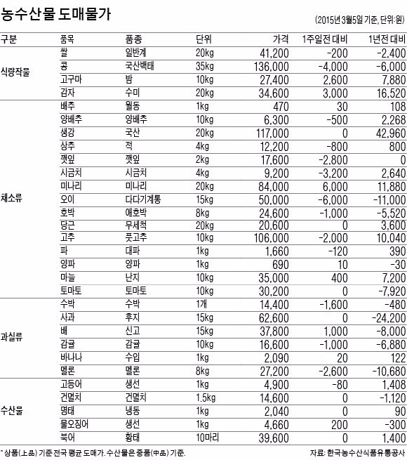 제철맞은 딸기…가격 5년래 최저