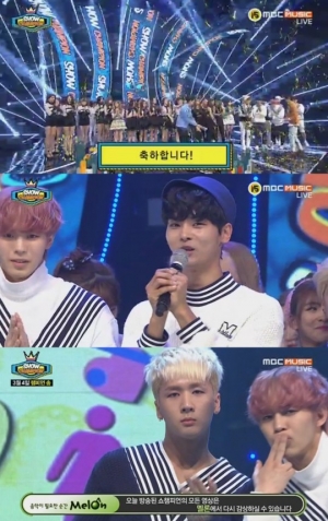 &#39;쇼챔피언&#39; 빅스, 1위 수상 소감 &#34;변화하지만 변하지 않겠다&#34;