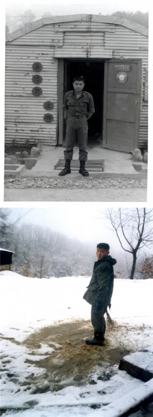 PHOTO, 임원희, 실제 군 복무 시절 사진 공개 &#34;&#39;진짜&#39;, 24년 전보다 머리 더 짧다”