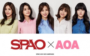 AOA, 의류 브랜드 스파오 모델로 발탁