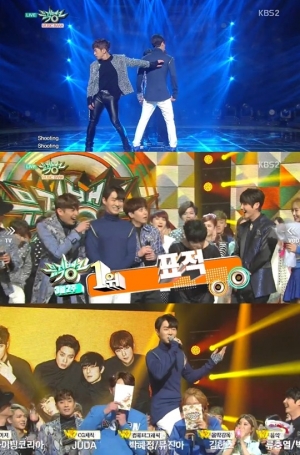 &#39;뮤직뱅크&#39; 신화, &#39;표적&#39;으로 &#39;뮤뱅&#39; 1위 사수..&#34;역시 원조 아이돌&#34;