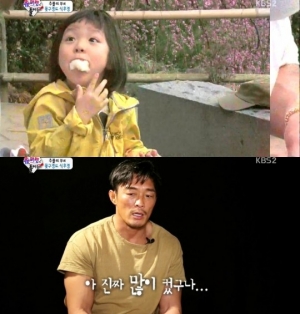 &#39;슈퍼맨이돌아왔다&#39; 추성훈, 사랑이와 매화꽃구경 &#34;많이 컸구나&#34;