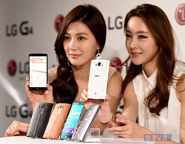 [포토] DSLR급 카메라 탑재한 'LG G4' 출시