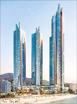 중국이 손 뗀 해운대 101층 리조트, 포스코·대림·롯데건설이 '눈독'