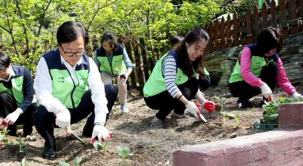 대한상의 사랑나눔 봉사단, 사회복지시설 남산원 봉사활동